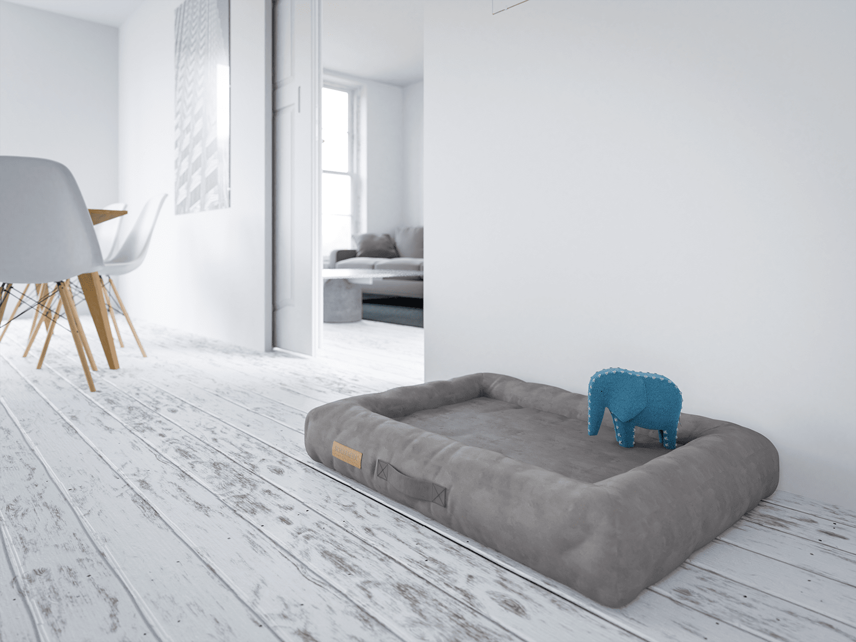 Komfortables Hundebett Schlaraffia