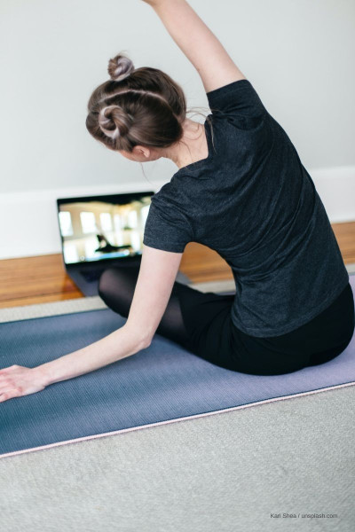 Yoga zu Hause