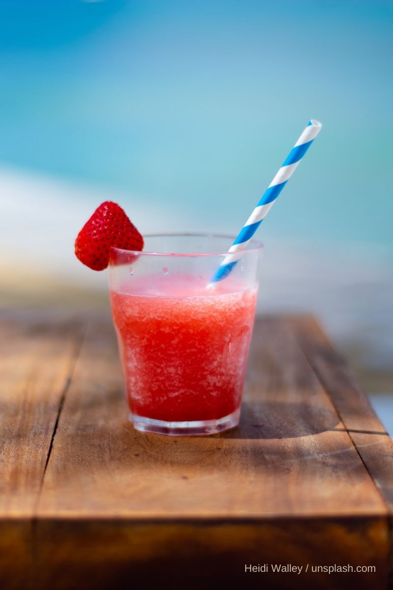 Sommer-Getränk Slushie