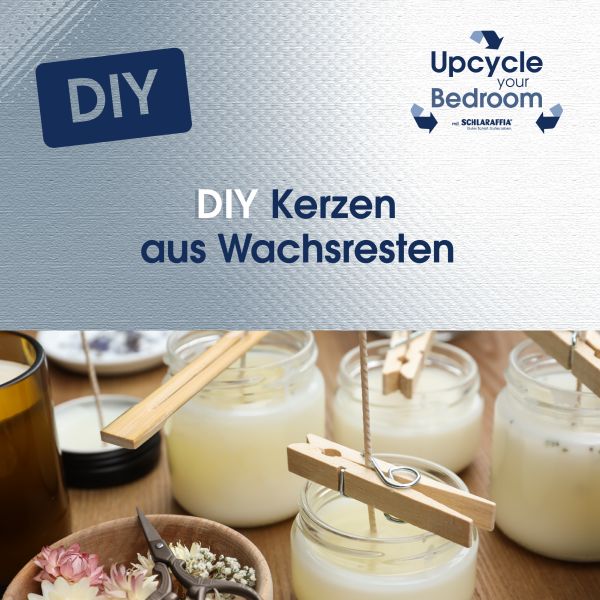 DIY-Kerzen aus Wachsresten