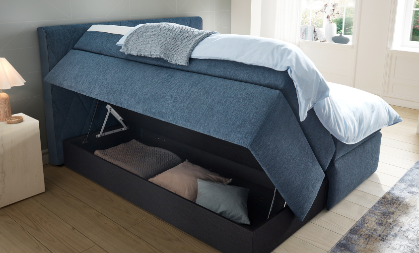 boxspringbett vogue mit stauraum