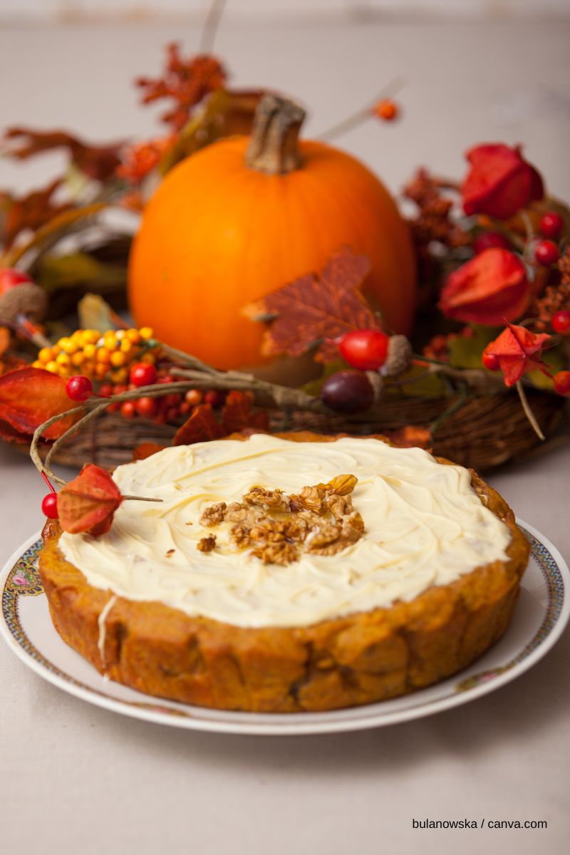 pumpkin spice kuchen